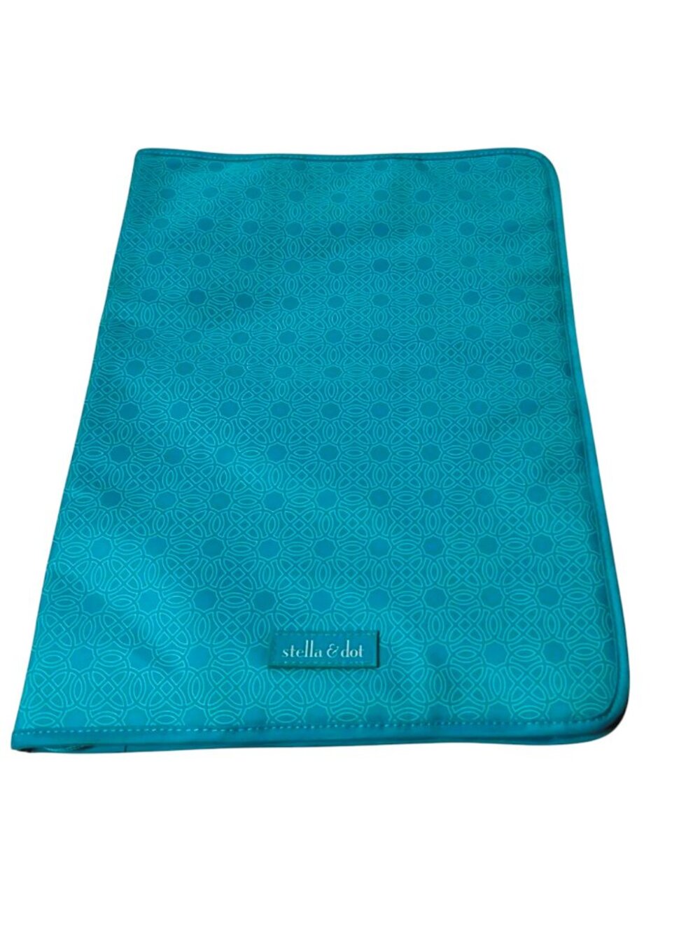 Stella & Dot Turquoise Jewelry Organizer Travel Case NWOT Teal